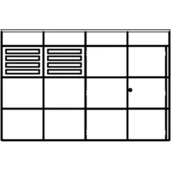 Skan Holz Holz-Gartenhaus Melbourne 4 Telegrau 337 Cm X 253 Cm -Vitavia Verkäufe 22 gartenhaus bild5 560332