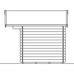 Skan Holz Holz-Gartenhaus Faro 1 Natur 300 Cm X 200 Cm -Vitavia Verkäufe 22 gartenhaus bild8 602100