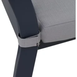 Gardamo 2er Bank Peros Inkl. Kissen Anthrazit -Vitavia Verkäufe 243756 1346 CU 11