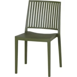 Siena Garden Lane Stapelstuhl 56 Cm X 46 Cm X 80 Cm Olive