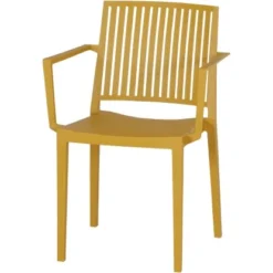 Siena Garden Lane Stapelsessel 56 Cm X 57 Cm X 80 Cm Mustard