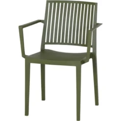 Siena Garden Lane Stapelsessel 56 Cm X 57 Cm X 80 Cm Olive