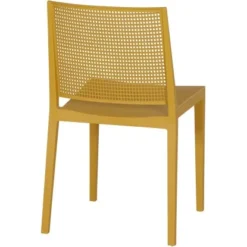 Siena Garden Square Stapelstuhl 56 Cm X 46 Cm X 80 Cm Mustard -Vitavia Verkäufe 251930 1346 S 3