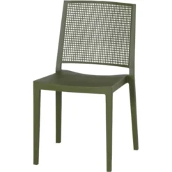 Siena Garden Square Stapelstuhl 56 Cm X 46 Cm X 80 Cm Olive