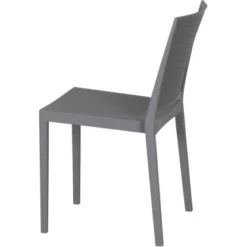 Siena Garden Square Stapelstuhl 56 Cm X 46 Cm X 80 Cm Grau -Vitavia Verkäufe 251941 1346 S 4