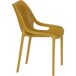 Siena Garden District Stapelsessel 50 Cm X 60 Cm X 81 Cm Mustard -Vitavia Verkäufe 252005 1346 S 11