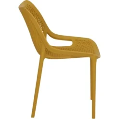 Siena Garden District Stapelsessel 50 Cm X 60 Cm X 81 Cm Mustard -Vitavia Verkäufe 252005 1346 S 7