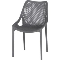 Siena Garden District Stapelsessel 50 Cm X 60 Cm X 81 Cm Grau