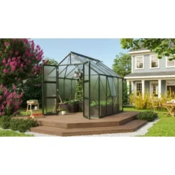 Vitavia Gewächshaus Olymp 6700 HKP 4 Mm Smaragd B 257 Cm X T 258 Cm