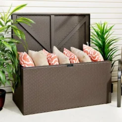 Spacemaker Gerätebox Linz JavaBraun 132 Cm X 69 Cm X 67 Cm -Vitavia Verkäufe 257688 338201 1