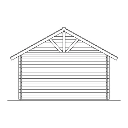 Skan Holz-Gartenhaus Bern 1 Basishaus B X T 420 Cm X 420 Cm 11 Skan Holz-Gartenhaus Bern 1 Basishaus B X T 420 Cm X 420 Cm – Bild 11