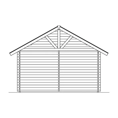 Skan Holz-Gartenhaus Bern 2 Basishaus B X T 420 Cm X 560 Cm 11 Skan Holz-Gartenhaus Bern 2 Basishaus B X T 420 Cm X 560 Cm – Bild 11