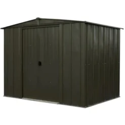 Spacemaker Gerätehaus Metall 253 Cm X 242 Cm X 201 Cm Schwarz