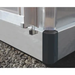 Palram - Canopia Gewächshaus Essence 229 Cm X 244 Cm X 607 Cm Silber -Vitavia Verkäufe 271059 4695 CU 06