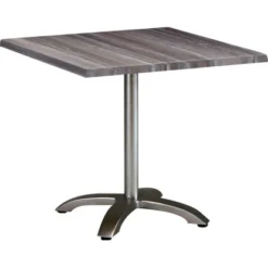 Klapptisch Maestro 80 Cm X 80 Cm Eckig Anthrazit-Tempera