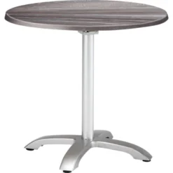 Klapptisch Maestro Ø 90 Cm Rund Silber-Tempera