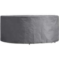 Perel Garten-Schutzhülle Für Runde Lounge-Gruppen 85 Cm X 260 Cm X 260 Cm