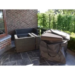 Perel Garten-Schutzhülle Für Lounge-Kissen 90 Cm X 75 Cm X 75 Cm -Vitavia Verkäufe 288563 2