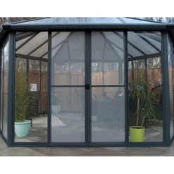 Palram - CanopiaGarda 5.2 X 6 Geschlossener Pavillon Anthrazit Bronze 10 Palram - CanopiaGarda 5.2 X 6 Geschlossener Pavillon Anthrazit Bronze -Vitavia Verkäufe 2972388 5