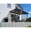 Terrassenüberdachung Premium (BxT) 410 Cm X 306 Cm Anthrazit Polycarbonat Bronce