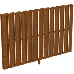 Skan Holz Seitenwand Deckelschalung 255 X 160 Cm Douglasie Nussbaum