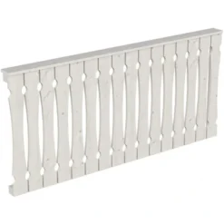 Skan Holz Seitenwand Balkonschalung 205 X 96 Cm Fichte Weiß