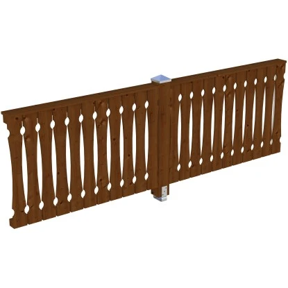 Skan Holz Seitenwand Balkonschalung 305 X 96 Cm Fichte Nussbaum 1 Skan Holz Seitenwand Balkonschalung 305 X 96 Cm Fichte Nussbaum