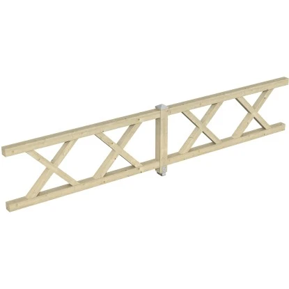 Skan Holz Brüstung Andreaskreuz 465 X 84 Cm Fichte Natur 1 Skan Holz Brüstung Andreaskreuz 465 X 84 Cm Fichte Natur