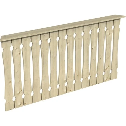 Skan Holz Brüstung Balkonschalung 180 X 96 Cm Fichte Natur 1 Skan Holz Brüstung Balkonschalung 180 X 96 Cm Fichte Natur