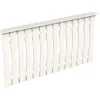 Skan Holz Brüstung Balkonschalung 180 X 96 Cm Fichte Weiß
