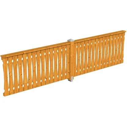 Skan Holz Brüstung Balkonschalung 400 X 96 Cm Fichte Eiche Hell 1 Skan Holz Brüstung Balkonschalung 400 X 96 Cm Fichte Eiche Hell