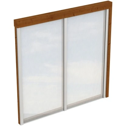 Skan Holz Seitenwand M. Polycarbonatplatten (WA) 205 X 200 Cm Fichte Nussbaum 1 Skan Holz Seitenwand M. Polycarbonatplatten (WA) 205 X 200 Cm Fichte Nussbaum