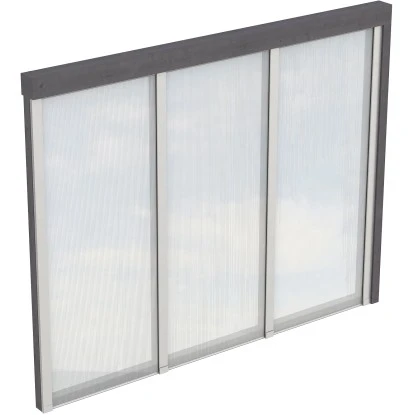 Skan Holz Seitenwand M. Polycarbonatplatten (WA) 255 X 200 Cm Fichte Grau 1 Skan Holz Seitenwand M. Polycarbonatplatten (WA) 255 X 200 Cm Fichte Grau