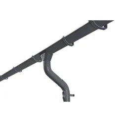 Skan Holz Regenrinnen-Set Für Pavillon Cannes 4 Stahl Verzinkt U. Anthrazit