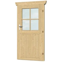 Skan Holz Einzeltür BxH 78,5 X 186,5 Cm Anschlag Rechts Für 45 Mm Häuser