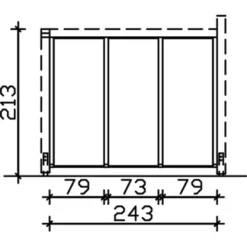 Skan Holz Seitenwand M. Polycarbonatplatten (FS) 255 X 200 Cm Fichte Grau 7 Skan Holz Seitenwand M. Polycarbonatplatten (FS) 255 X 200 Cm Fichte Grau -Vitavia Verkäufe 2 zubehoer bild2 210510 13