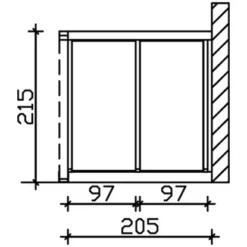 Skan Holz Seitenwand M. Polycarbonatplatten (WA) 205 X 200 Cm Fichte Nussbaum 7 Skan Holz Seitenwand M. Polycarbonatplatten (WA) 205 X 200 Cm Fichte Nussbaum -Vitavia Verkäufe 2 zubehoer bild2 210541 03