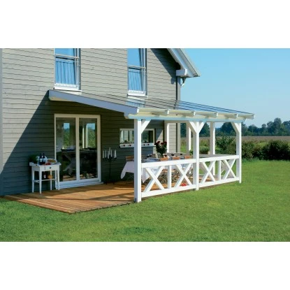 Skan Holz Brüstung Andreaskreuz 270 X 84 Cm Fichte Schiefergrau 2 Skan Holz Brüstung Andreaskreuz 270 X 84 Cm Fichte Schiefergrau – Bild 2