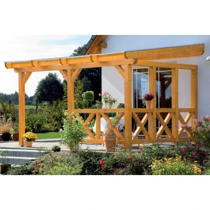 Skan Holz Seitenwand Andreaskreuz (WA) 205 X 210 Cm Fichte Weiß 2 Skan Holz Seitenwand Andreaskreuz (WA) 205 X 210 Cm Fichte Weiß – Bild 2