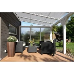 Skan Holz Seitenwand M. Polycarbonatplatten (FS) 255 X 200 Cm Fichte Grau 6 Skan Holz Seitenwand M. Polycarbonatplatten (FS) 255 X 200 Cm Fichte Grau -Vitavia Verkäufe 2 zubehoer bild4 210510 13