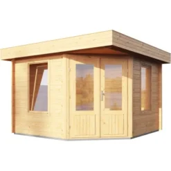 Wolff FinnhausHolz-Gartenhaus Maja 40-A B X T: 299 Cm X 299 Cm