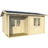 Wolff FinnhausHolz-Gartenhaus Malaga 44-BKlassik B X T: 540 Cm X 390 Cm