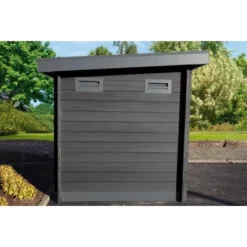 Wolff Finnhaus WPC-Trend B Grau B X T: 234 Cm X 187 Cm -Vitavia Verkäufe 301118 4726 10