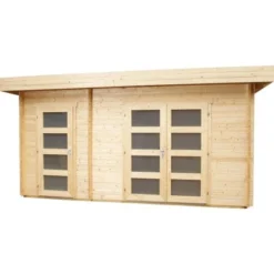 Wolff FinnhausHolz-Gartenhaus Nancy B X T: 450 Cm X 300 Cm