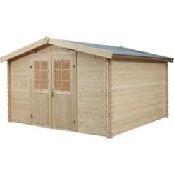 Wolff FinnhausHolz-Gartenhaus Paris C B X T: 330 Cm X 330 Cm