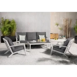 Siena Garden Lounge-Sessel Belia Weiß Inkl. Kissen -Vitavia Verkäufe 308483 mps7 04