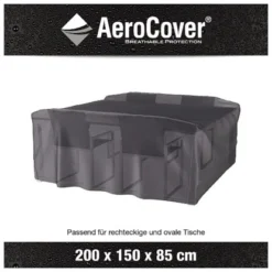 Aerocover Atmungsaktive Schutzhülle F. Sitzgruppen 200x150x85 Cm -Vitavia Verkäufe 315532 M03693 3
