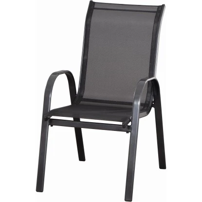 Gardamo Saturn Stapelsessel Anthrazit 75x55x96 Cm 1 Gardamo Saturn Stapelsessel Anthrazit 75x55x96 Cm