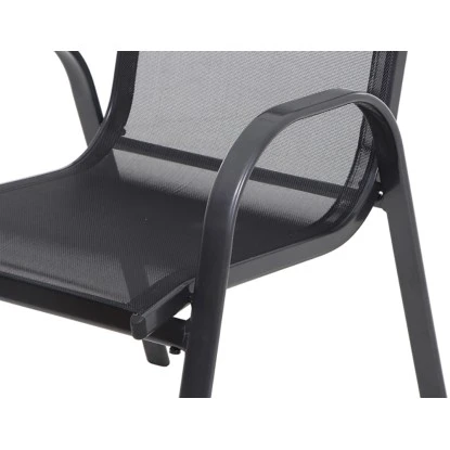 Gardamo Saturn Stapelsessel Anthrazit 75x55x96 Cm 8 Gardamo Saturn Stapelsessel Anthrazit 75x55x96 Cm – Bild 8