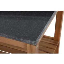 Siena Garden Riva Outdoor-kitchen Mittelteil Offen Granit Dunkelgrau Ca.52 X75cm -Vitavia Verkäufe 316667 L19598 6